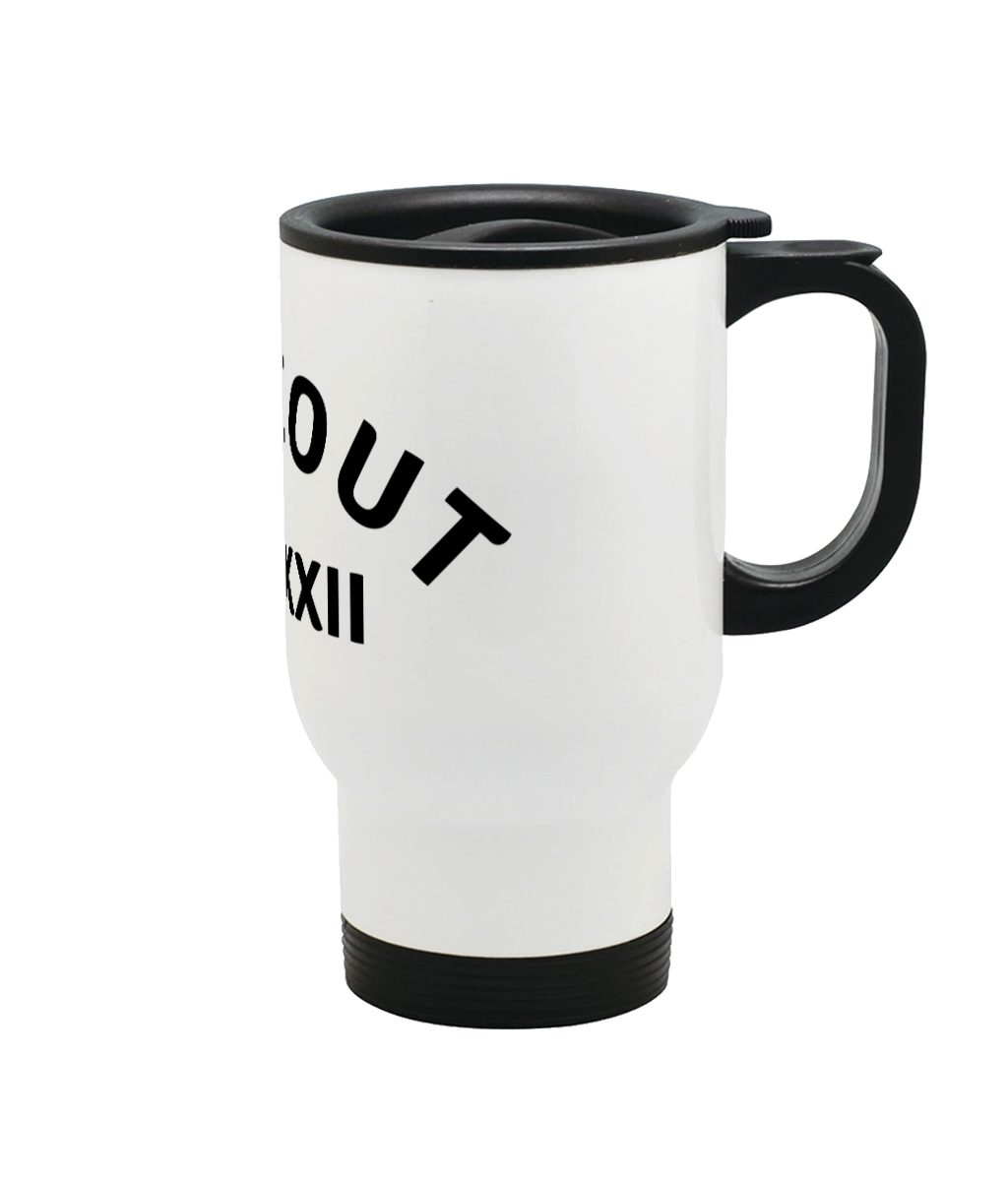 RIDEOUT 14oz Stainless Steel Travel Mug